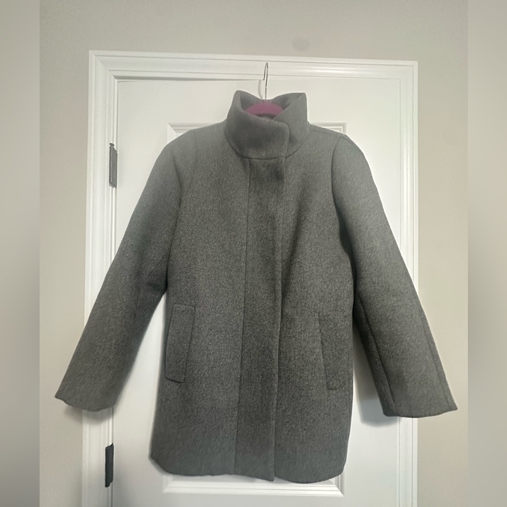 J. Crew Factory Charcoal Pea Coat